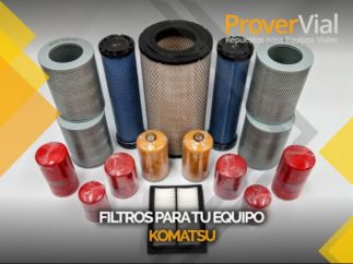 FILTROS PARA TU EQUIPO KOMATSU