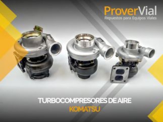 TURBOCOMPRESORES DE AIRE KOMATSU